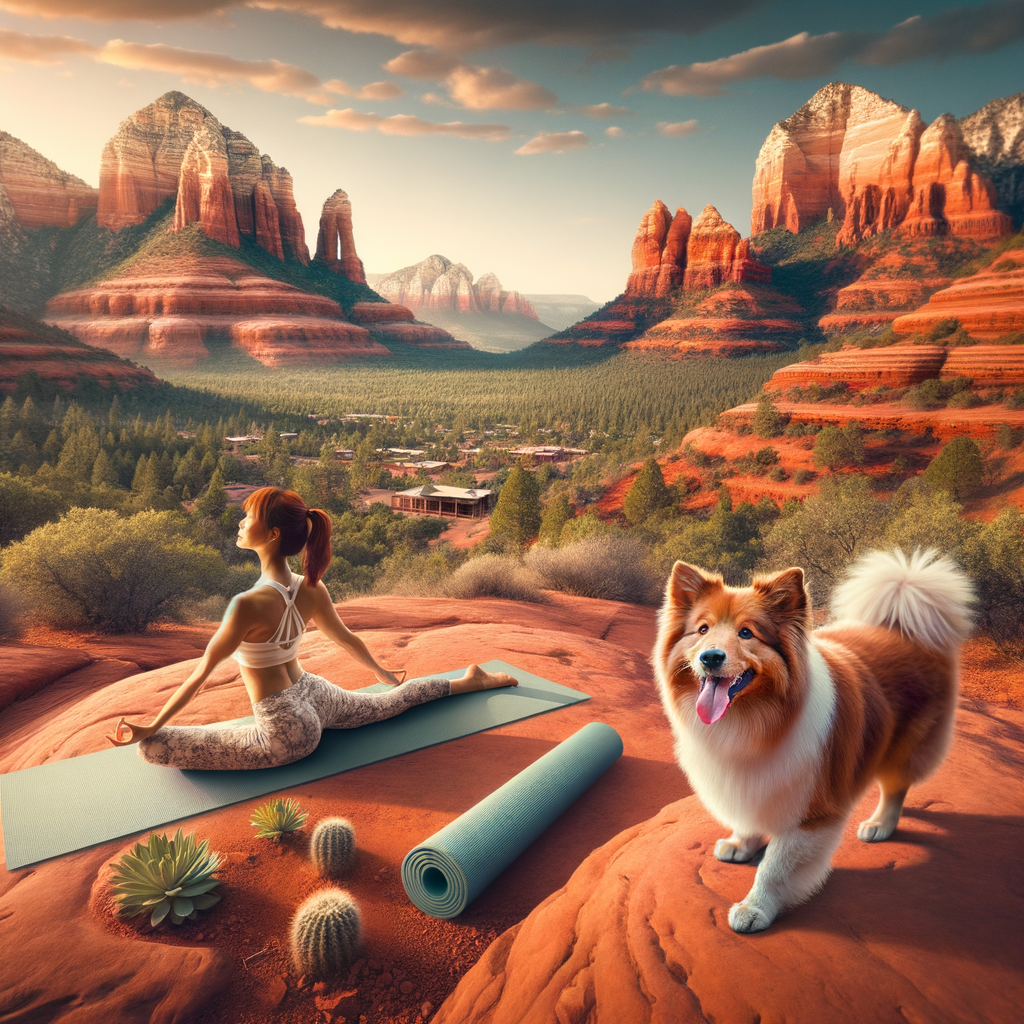 Outdoor Yoga with Your Dog in Sedona