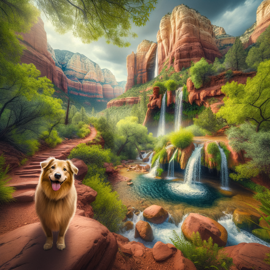 Discover Hidden Waterfalls with Your Furry Friend