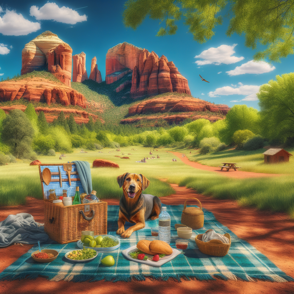 Enjoy a Picnic with Your Dog at Slide Rock State Park