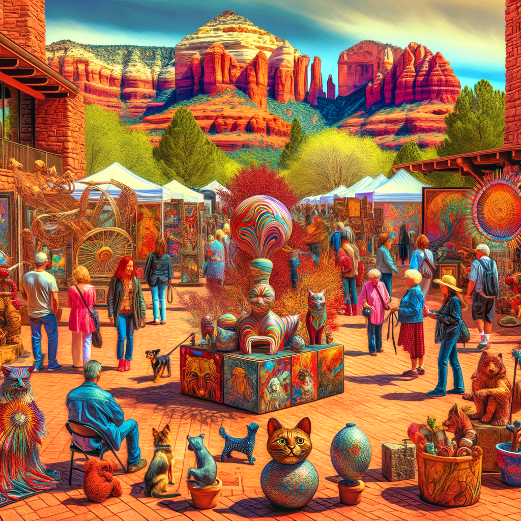 Discovering Sedona Arts Center: pet-friendly events and outdoor exhibits