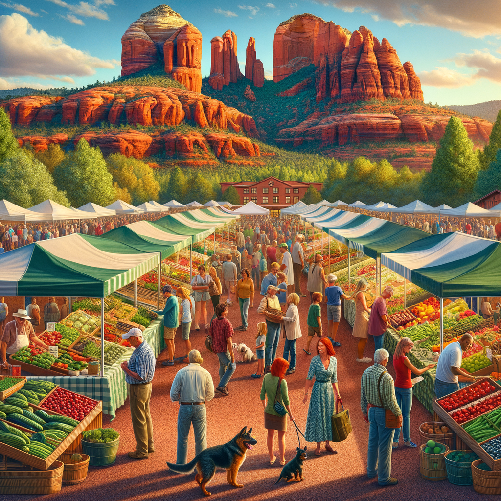 Pet-Friendly Exploration of the Sedona Farmer’s Market