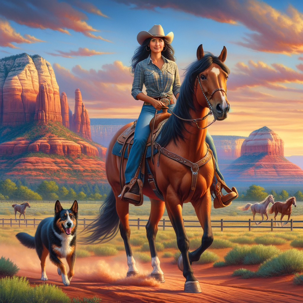 Experience cowboy life with your dog at M Diamond Ranch