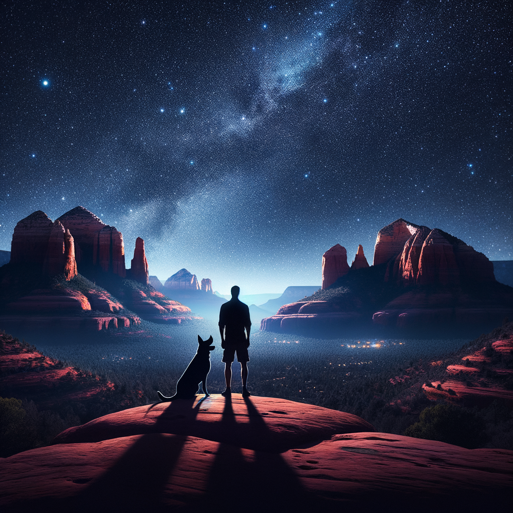 Stargazing with Your Dog in Sedona