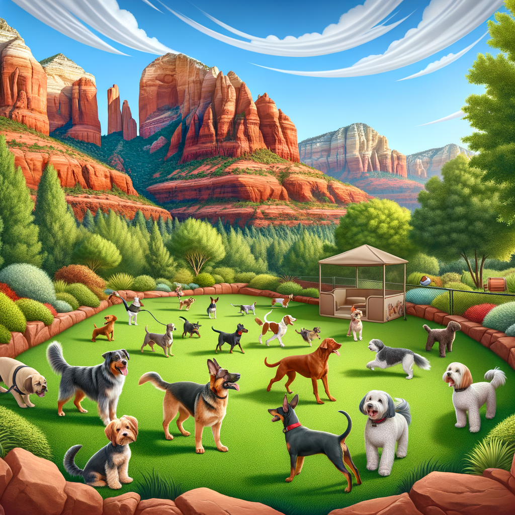 Enjoy Social Fun at Sedona Dog Park